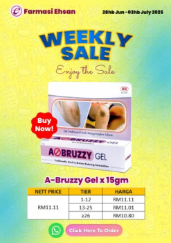 Promosi 28hb Jun - 03hb Julai 2025