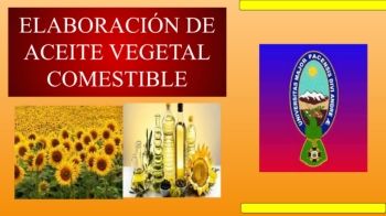 ELABORACION DE ACEITE VEGETAL