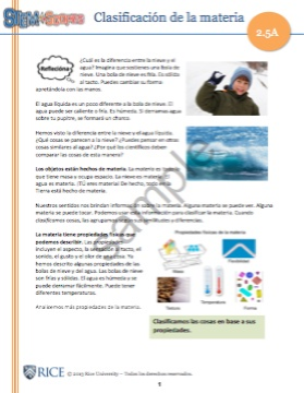 2nd Grade STEMscopedia Spanish