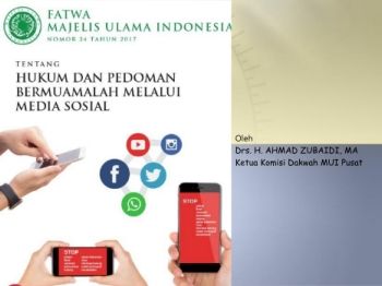 Hukum dan Pedoman Bermuamalah di Sosmed