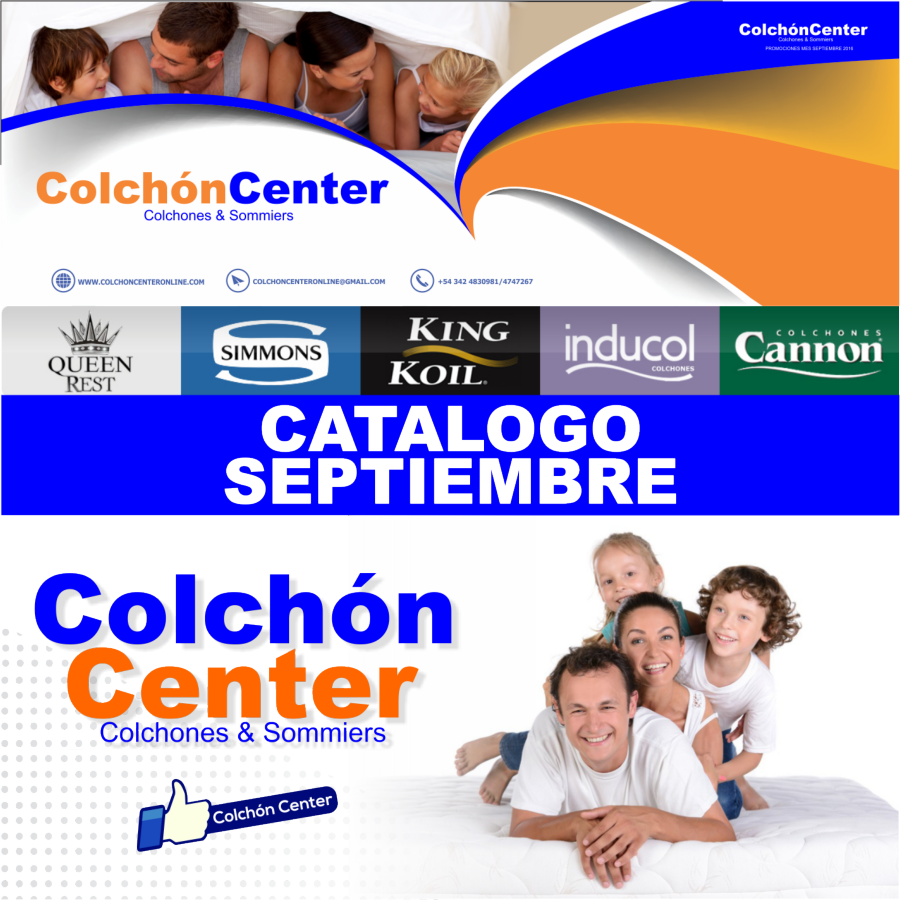 catalogo colchon center