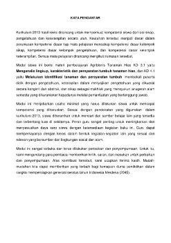 DRAF MODUL  SISWA AGRIBISNIS TANAMAN HIAS (final)