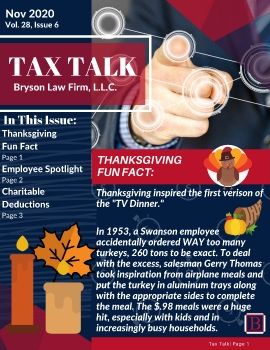 November Tax Talk