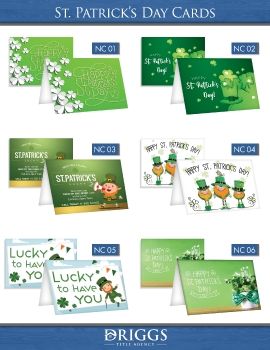 2020 DTA St Patricks Day Cards