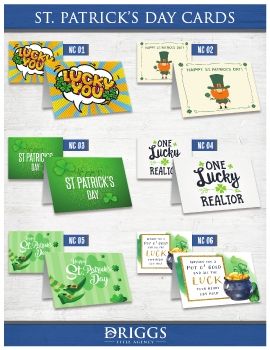 2021 DTA St Patrick's Day Cards