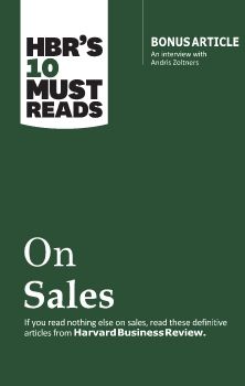 HBR's 10 Must Reads - On Sales