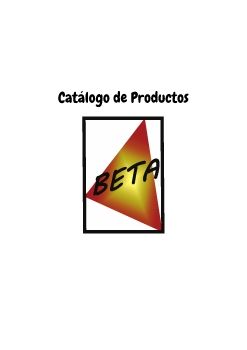 Catalogo Beta