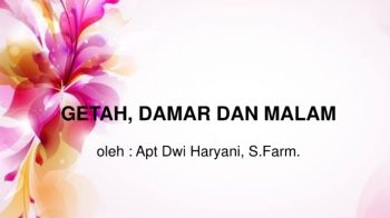 Getah dan Damar