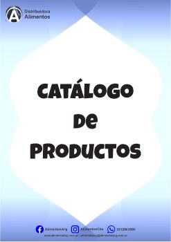 Alimentos - Catálogo de Productos