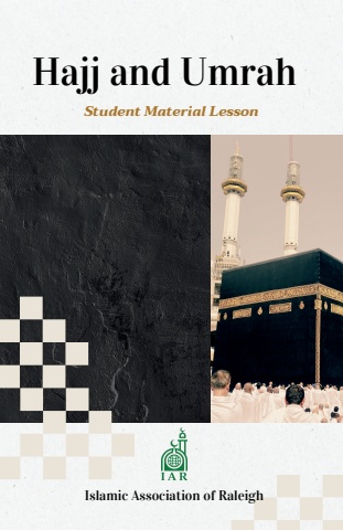 Hajj and Umrah Student Material Lesson