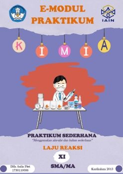 E-MODUL PRAKTIKUM KIMIA SEDERHANA MATERI LAJU REAKSI