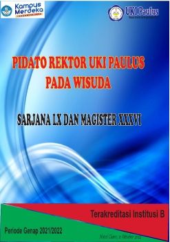 PDATO REKTOR RAPAT SENAT TERBUKA LB 11 OKTOBER 2022