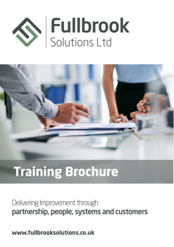 Fullbrook Training Brochure