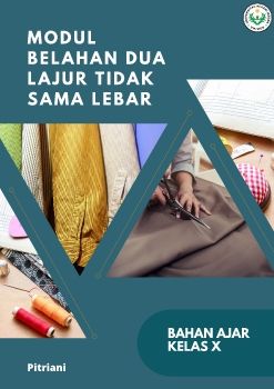 E-Modul Belahan Dua Lajur Tidak Sama Lebar