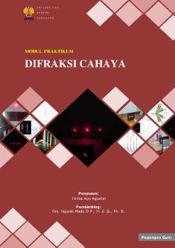 (PG) Modul Praktikum Difraksi Cahaya Berbasis Inquiry Berbantuan Analisis Software Tracker
