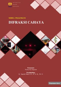 (PG) E-Modul Praktikum Difraksi Cahaya Berbasis Inquiry Berbantuan Analisis Software Tracker
