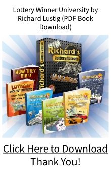 Lottery Winner University BOOK  Richard Lustig PDF FREE Download