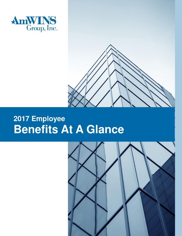 2017 Benefits at a Glance