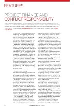 Project Finance and Conflict Responsibility