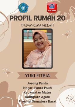 TP-PKK NAGARI PANTA PAUH_JORONG PANTA_DASAWISMA MELATI_RUMAH 20
