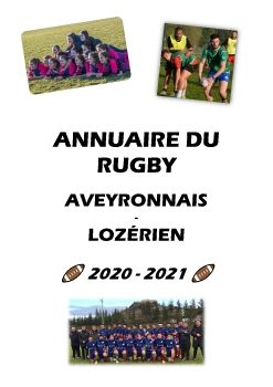 Annuaire club 2021 Aveyron