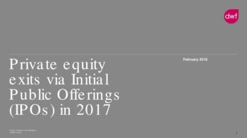 IPO Analysis - Private Equity Exits 2017_Final