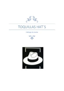 toquillas hat´s