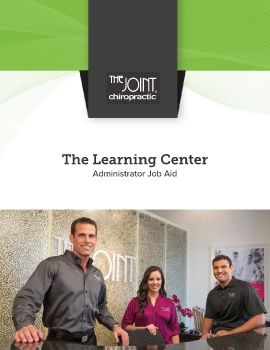 The Learning Center - Administrator Job Aid