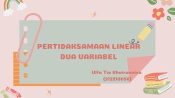 Bahan Ajar Ulfa Tia Khairunnisa (212210045)