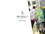 Bronnley Brand Presentation - Spring 2015