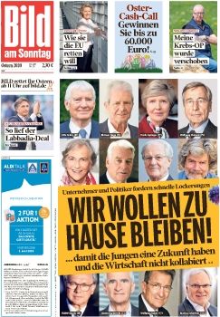 Bild am Sonntag vom (⭐29. März 2020)