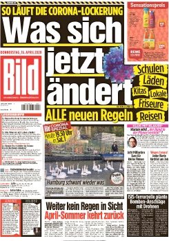 BilD-Zeitung vom  (⭐16 April 2020)