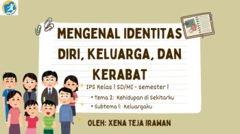 Identitas Diri,keluarga,dan kerabat