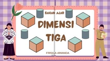 Materi ajar DIMENSITIGA kelas 12