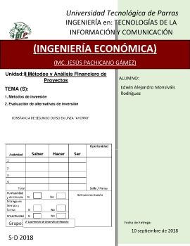 Ingenieria economica edwin monsivais