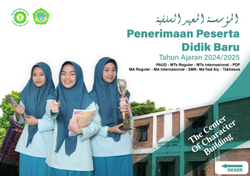 Brosur Yayasan Assalafiyyah Mlangi Tahun Ajaran 2024/2025