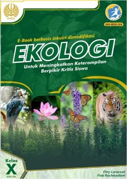 E-book Ekologi Berbasis Inkuiri Bebas Dimodifikasi