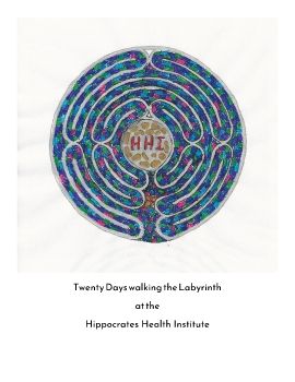 Twenty days walking the Labyrinth book