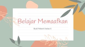 Budi Pekerti kelas 5