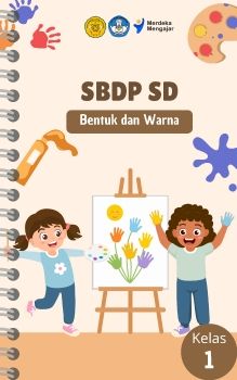 Sampul Buku Modul Ajar Seni Rupa Coklat Sederhana Ilustratif Menyenangkan