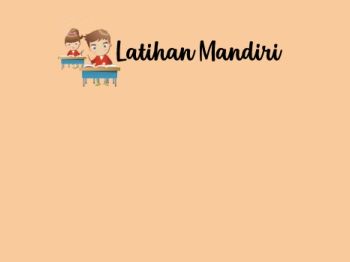 Latihan Mandiri Histogram, Poligon, dan Ogive
