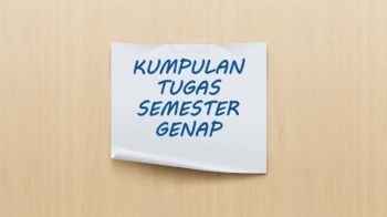 KUMPULAN TUGAS  SEMESTER GENAP