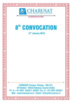 8th Convocation
