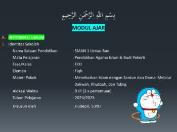 modul penelitian hudepri