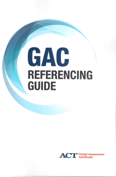 �GAC Referencing Guide