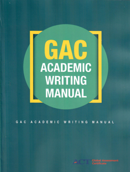 �GAC Academic Writing Manual