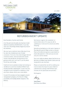 WCG_Refurbishment Newsletter_June 2019_Final