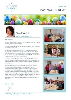 Bayswater Gardens Newsletter Autumn 2018