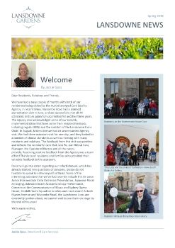 Lansdowne Gardens Newsletter Spring 2018