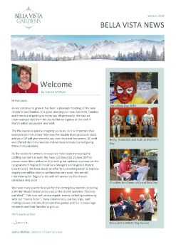 Bella Vista Gardens Newsletter Winter 2018